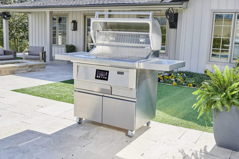 Coyote 36-Inch Freestanding Pellet Grill