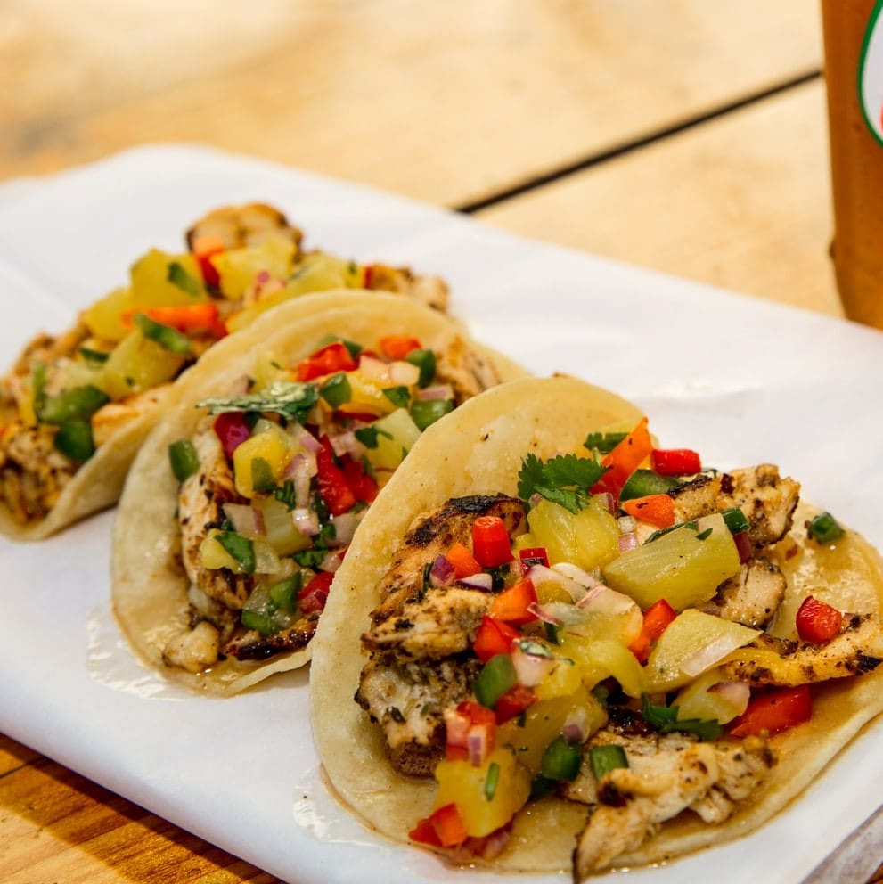 Grilled Chicken Street Tacos